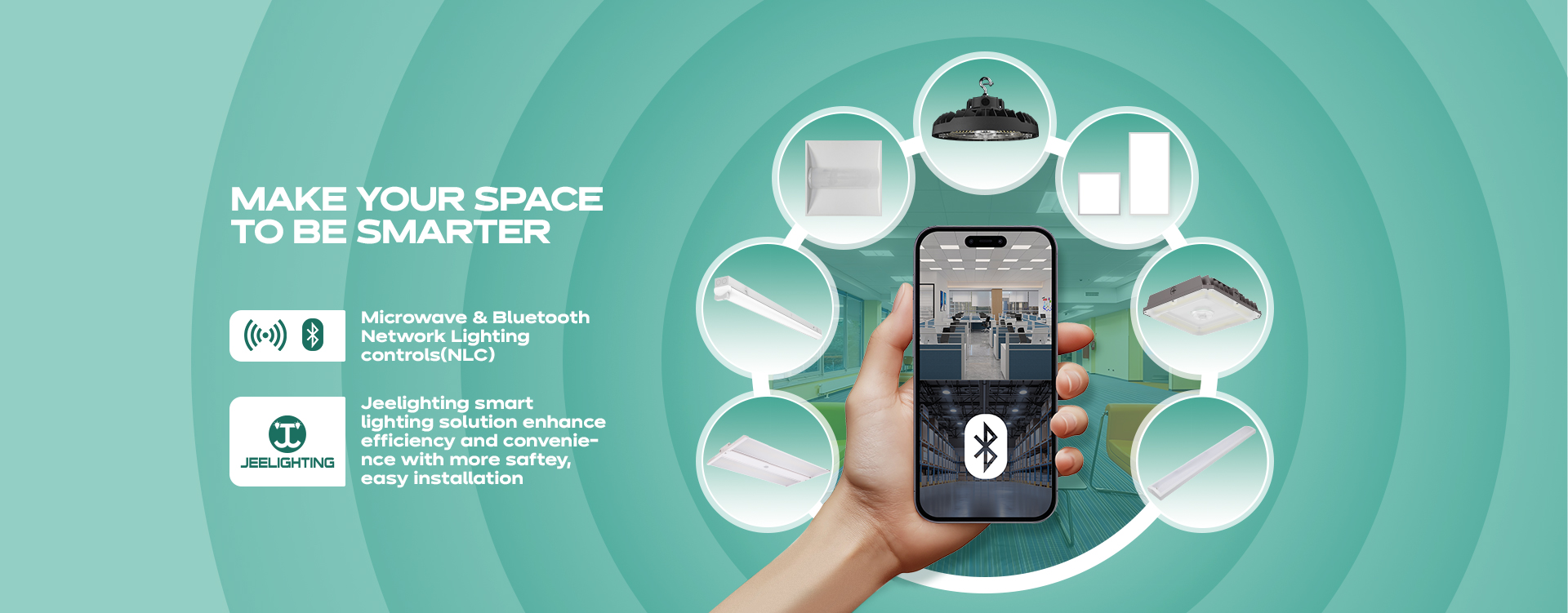 Bluetooth Networked Controls Jeelighting